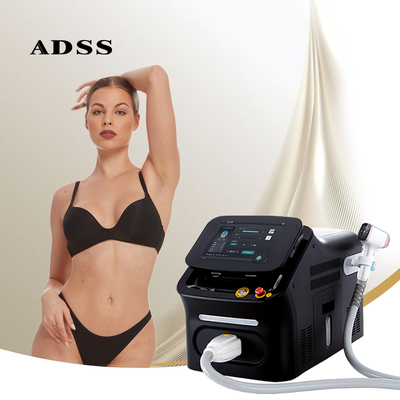 ADSS  Portable Laser Beauty Equipment 4 Wavelengths 755nm 808nm 940nm 1064nm Diode Laser Hair Removal Machine for Beauty Salon