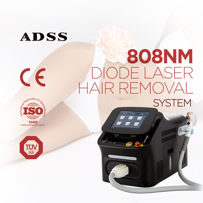ADSS OEM Custom Portable Diode Laser 808nm Hair Removal Machine for Salon Use