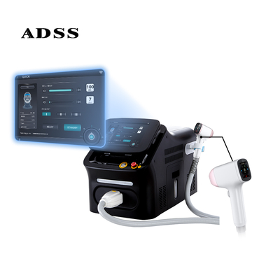 ADSS Hair Removal 808nm Diode Laser FG2000D White Switch Style Stationary Color Feature Cooling Machine Water Origin Type