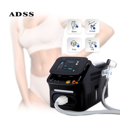 ADSS Hair Removal 808nm Diode Laser FG2000D White Switch Style Stationary Color Feature Cooling Machine Water Origin Type
