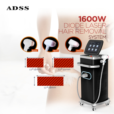 ADSS Group Hot Selling Aesthetic Medicine Vertical 808nm Diode Laser Hair Removal Machine Laser Equipment for Beauty Salon