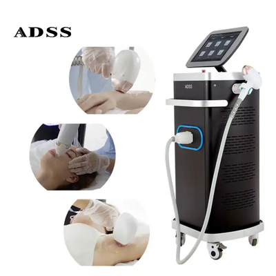 ADSS Group Hot Selling Aesthetic Medicine Vertical 808nm Diode Laser Hair Removal Machine Laser Equipment for Beauty Salon