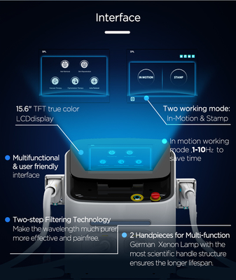 2025 New Hot Sale Ipl Laser Hair Removal Machine Use for Hair Removal Skin Rejuvenation and Hair Removal